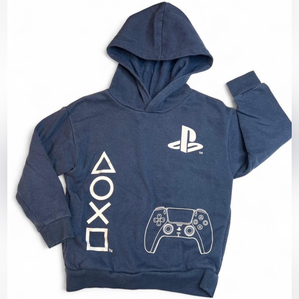 Sony Blue Sweatshirt with PlayStation Logo
